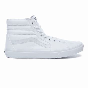 Damske Kotnikove Tenisky Vans Sk8-Hi Biele VA27ANOQW